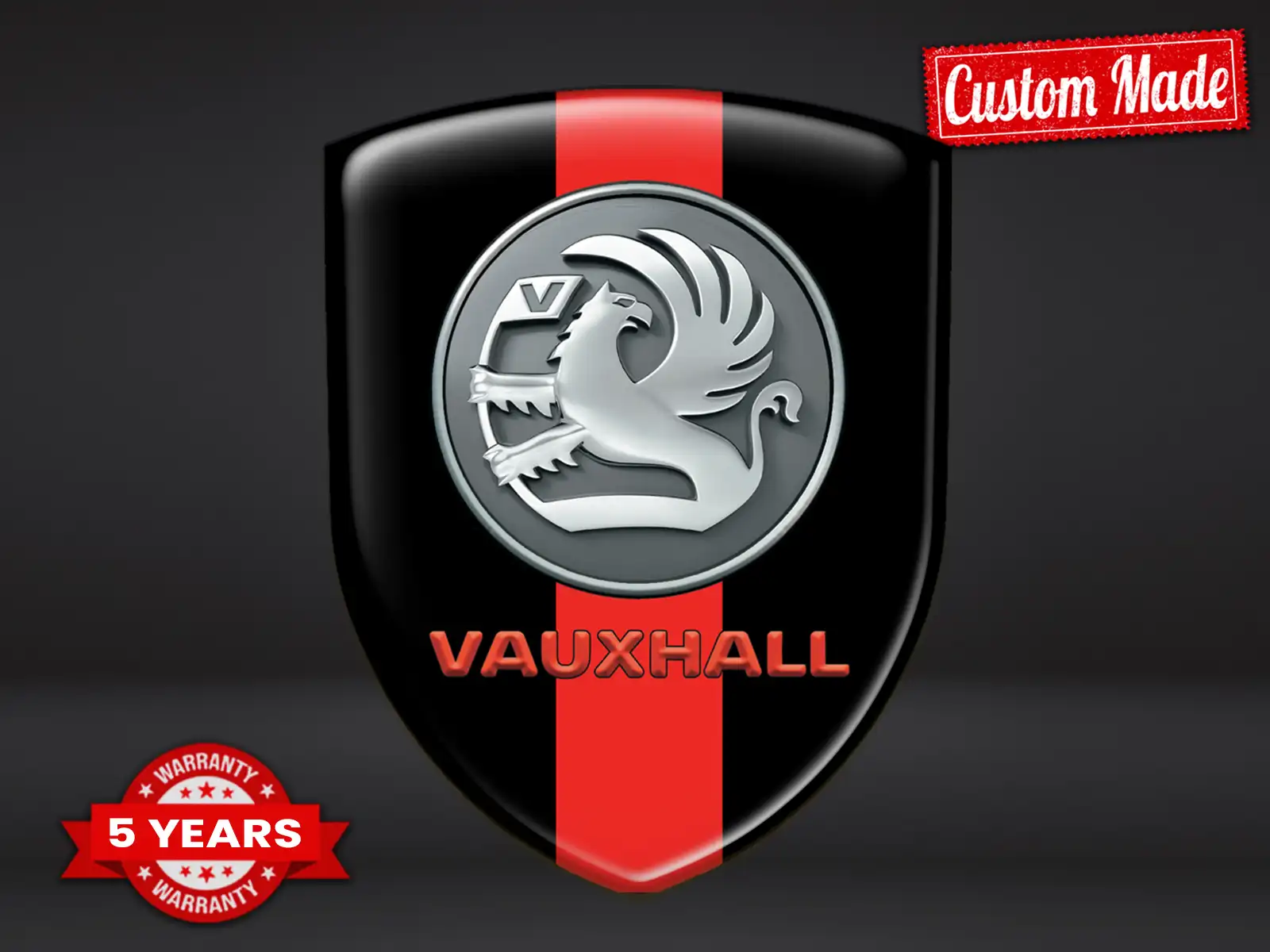 Vauxhall Pegatinas Logo Vinilo Pro Máximo Diseño Estilo Resistente